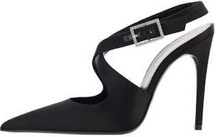 (Women) Saint Laurent Leather High Heels 'Comfort Temperament Stiletto' 7560369QN001000 (Women) Saint Laurent Leather High Heels 'Comfort Temperament Stiletto' 7560369QN001000