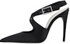 Buy (W) Saint Laurent Tumit Tinggi Kulit 'Stiletto Selesa Berkelas' 7560369QN001000