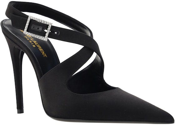 (Women) Saint Laurent Leather High Heels 'Comfort Temperament Stiletto' 7560369QN001000 Order (Women) Saint Laurent Leather High Heels 'Comfort Temperament Stiletto' 7560369QN001000