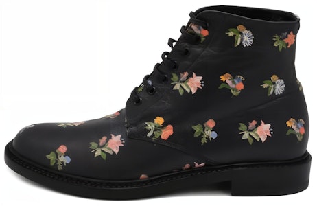 聖羅蘭 (Saint Laurent) 皮革系帶休閒時尚短靴 女款 黑色 Buy 聖羅蘭 (Saint Laurent) 皮革系帶休閒時尚短靴 女款 黑色