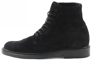 (Women) Saint Laurent Leather Lace-Up Short Boots 'Black Fashion' 5313130SO01000 (Women) Saint Laurent Leather Lace-Up Short Boots 'Black Fashion' 5313130SO01000