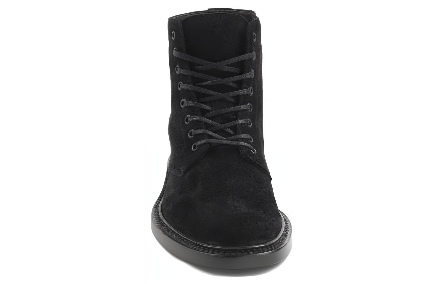 Order (W) 생 로랑 블랙 가죽 숏부츠 (Saint Laurent Black Leather Short Boots) 5313130SO01000