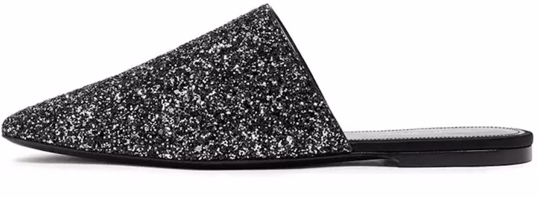 SAINT LAURENT 皮革穆勒鞋 女款 黑色 Buy SAINT LAURENT 皮革穆勒鞋 女款 黑色