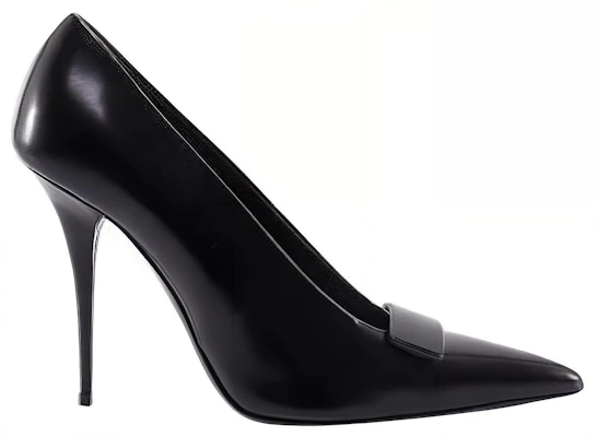 (W) Saint Laurent Tacones Altos de Punta en Piel 'Negro' 7091590XF001000 Order (W) Saint Laurent Tacones Altos de Punta en Piel 'Negro' 7091590XF001000