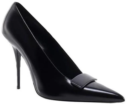 (W) Saint Laurent Tacones Altos de Punta en Piel 'Negro' 7091590XF001000 Lookbook (W) Saint Laurent Tacones Altos de Punta en Piel 'Negro' 7091590XF001000
