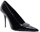 Lookbook (W) Saint Laurent Tacones Altos de Punta en Piel 'Negro' 7091590XF001000