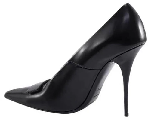 (W) Saint Laurent Tacones Altos de Punta en Piel 'Negro' 7091590XF001000 Purchase (W) Saint Laurent Tacones Altos de Punta en Piel 'Negro' 7091590XF001000