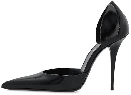 SAINT LAURENT 聖羅蘭 牛皮 尖頭 套腳 高跟鞋 10.5公分 女款 黑色 Buy SAINT LAURENT 聖羅蘭 牛皮 尖頭 套腳 高跟鞋 10.5公分 女款 黑色