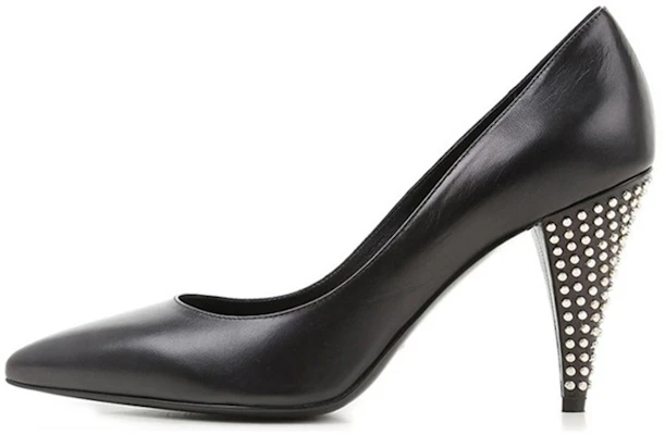 (W) Saint Laurent Tacones Altos de Cuero Punta Fina 'Negro' 395840AKP001000 Buy (W) Saint Laurent Tacones Altos de Cuero Punta Fina 'Negro' 395840AKP001000