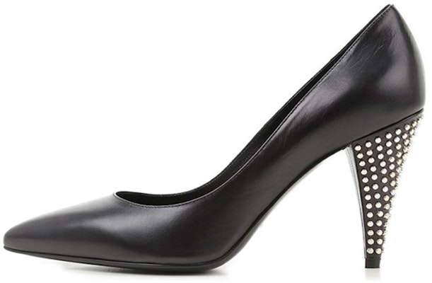 (W) Saint Laurent Sepatu Hak Tinggi Kulit Lancip 'Hitam' 395840AKP001000 Buy (W) Saint Laurent Sepatu Hak Tinggi Kulit Lancip 'Hitam' 395840AKP001000