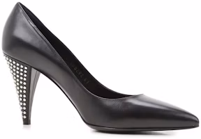 Order (W) Saint Laurent Tacones Altos de Cuero Punta Fina 'Negro' 395840AKP001000