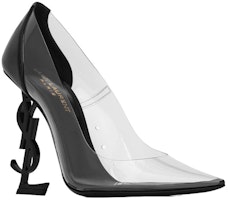 (W) 圣罗兰黑色不对称跟尖头高跟鞋 6997161TVAA1094 Lookbook (W) 圣罗兰黑色不对称跟尖头高跟鞋 6997161TVAA1094