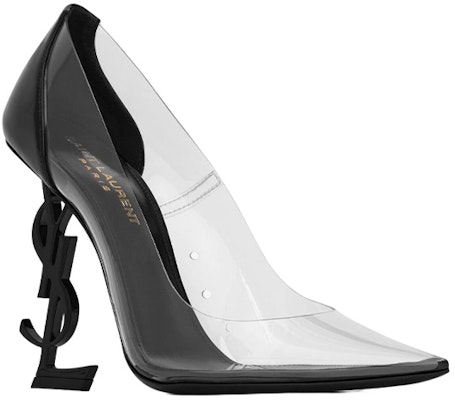 (Women) Saint Laurent Leather Pointed Toe High Heels 'Black Asymmetric Heel' 6997161TVAA1094 Lookbook (Women) Saint Laurent Leather Pointed Toe High Heels 'Black Asymmetric Heel' 6997161TVAA1094