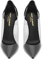 (W) 圣罗兰黑色不对称跟尖头高跟鞋 6997161TVAA1094 Shop (W) 圣罗兰黑色不对称跟尖头高跟鞋 6997161TVAA1094