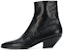 (W) But Saint Laurent But Zip Kulit Hujung Bulat 'Hitam' 6305401YL001000