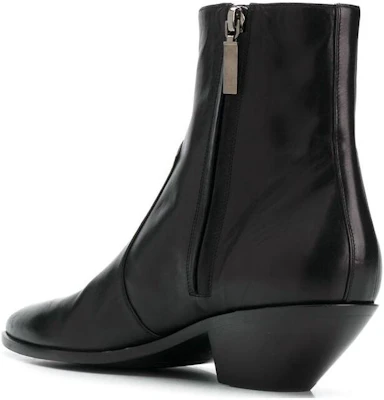 (W) Botín de Cuero Saint Laurent Punta Redonda con Cremallera 'Negro' 6305401YL001000 Lookbook (W) Botín de Cuero Saint Laurent Punta Redonda con Cremallera 'Negro' 6305401YL001000
