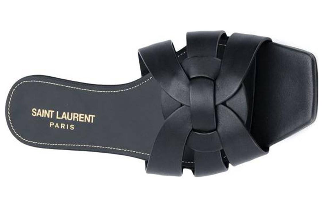 (W) Saint Laurent Leather Sandal 'Stylish Slide' 圖 5