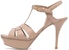 (W) Saint Laurent Sandal Kulit 'Tan Simple Fashion' 315490AAAAH2721