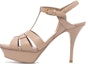Buy (W) Saint Laurent Sandal Kulit 'Tan Simple Fashion' 315490AAAAH2721