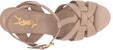 (W) Saint Laurent Sandal Kulit 'Tan Simple Fashion' 315490AAAAH2721