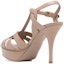 Shop (W) Saint Laurent Sandal Kulit 'Tan Simple Fashion' 315490AAAAH2721