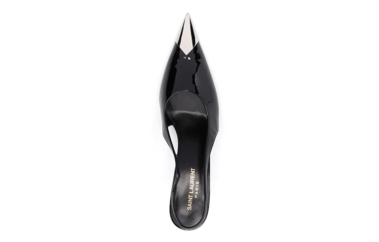 Purchase (W) Sandales en cuir Saint Laurent ''Noir''. 6751951TVNN1000