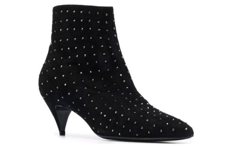 (W) Saint Laurent Leather Short Boot 'Black' 圖 2