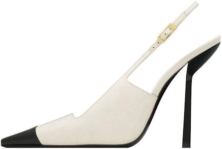 (W) 圣罗兰皮革高跟鞋'单色' 763446AACTO9075 Buy (W) 圣罗兰皮革高跟鞋'单色' 763446AACTO9075