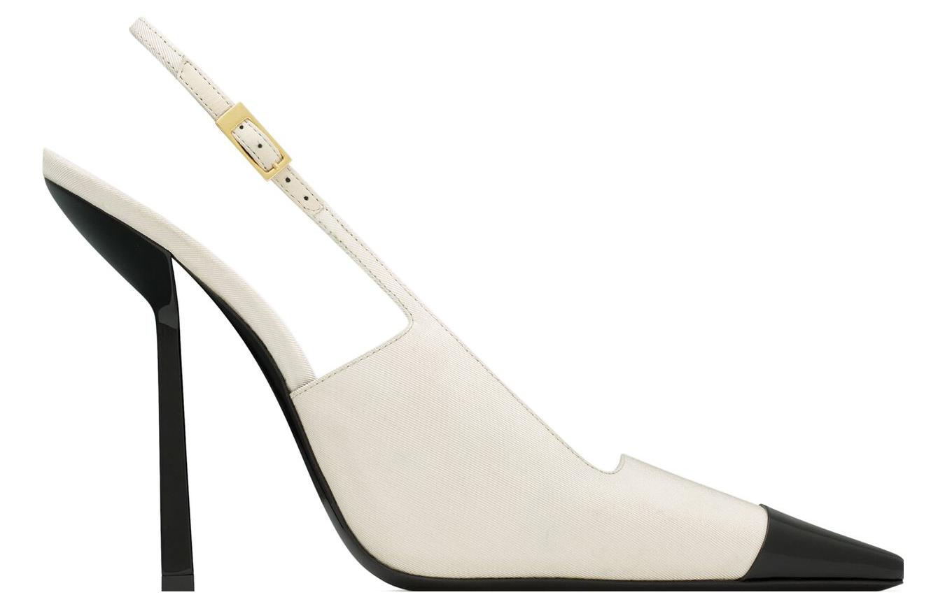 Order (W) Stiletto de Cuero Saint Laurent 'Monocromo' 763446AACTO9075
