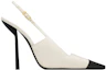 Order (W) Stiletto de Cuero Saint Laurent 'Monocromo' 763446AACTO9075