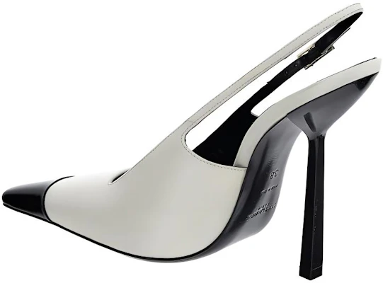 (W) Stiletto de Cuero Saint Laurent 'Monocromo' 763446AACTO9075 Shop (W) Stiletto de Cuero Saint Laurent 'Monocromo' 763446AACTO9075