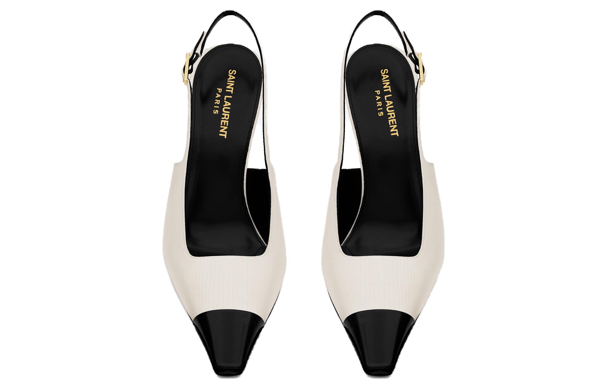 Purchase (W) Stiletto de Cuero Saint Laurent 'Monocromo' 763446AACTO9075