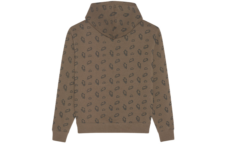 Lookbook (W) サンローラン ヒョウ柄 ジャカード スウェットシャツ カーキ 662509Y36GI1365