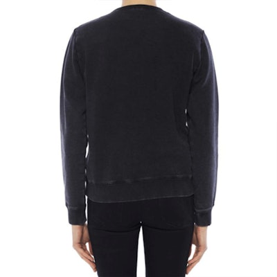 (Women) SAINT LAURENT Letter Print Pullover Hoodie Black 511029YB2PL1069 Shop (Women) SAINT LAURENT Letter Print Pullover Hoodie Black 511029YB2PL1069