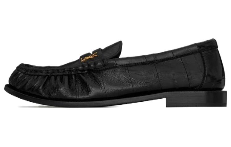 (Women) Saint Laurent Loafer 'Comfort Fashion 1.5cm Black' 7668790WXAK1000
