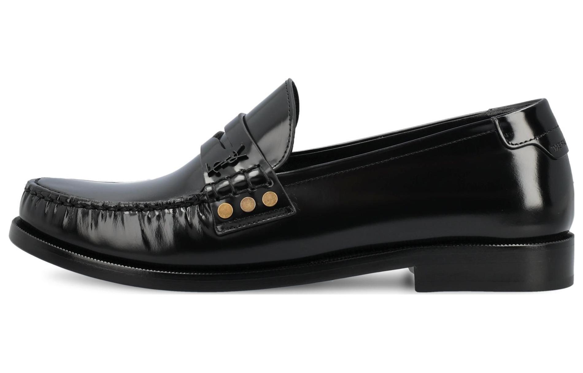 (Women) Saint Laurent Loafer 'Simple Comfort Black' 755966AO9TT1000