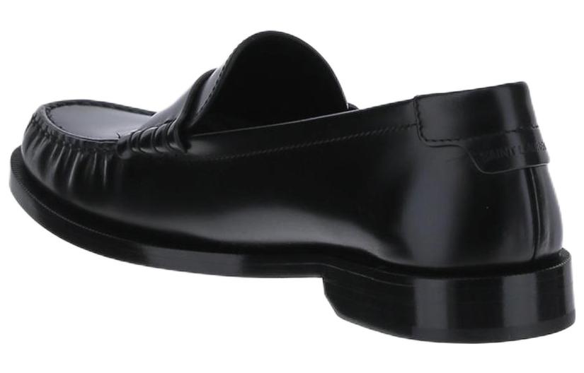 Lookbook (W) Saint Laurent Loafer Monogram ''Kulit Hitam Licin'' 6702321VUVV1000