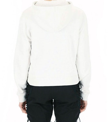 (Women) SAINT LAURENT Logo Drawstring Hoodie White. 515008YB2RZ9007 Shop (Women) SAINT LAURENT Logo Drawstring Hoodie White. 515008YB2RZ9007