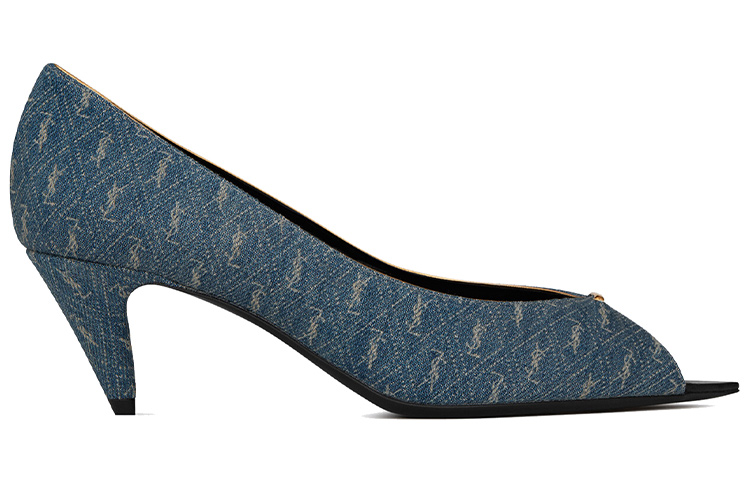 Order (W) Saint Laurent Lola Tacón Alto 'Azul Denim' 6616692WP104590