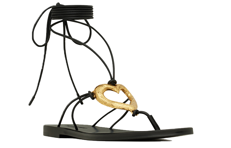(W) Saint Laurent Love 'Gold Heart Black' 圖 2