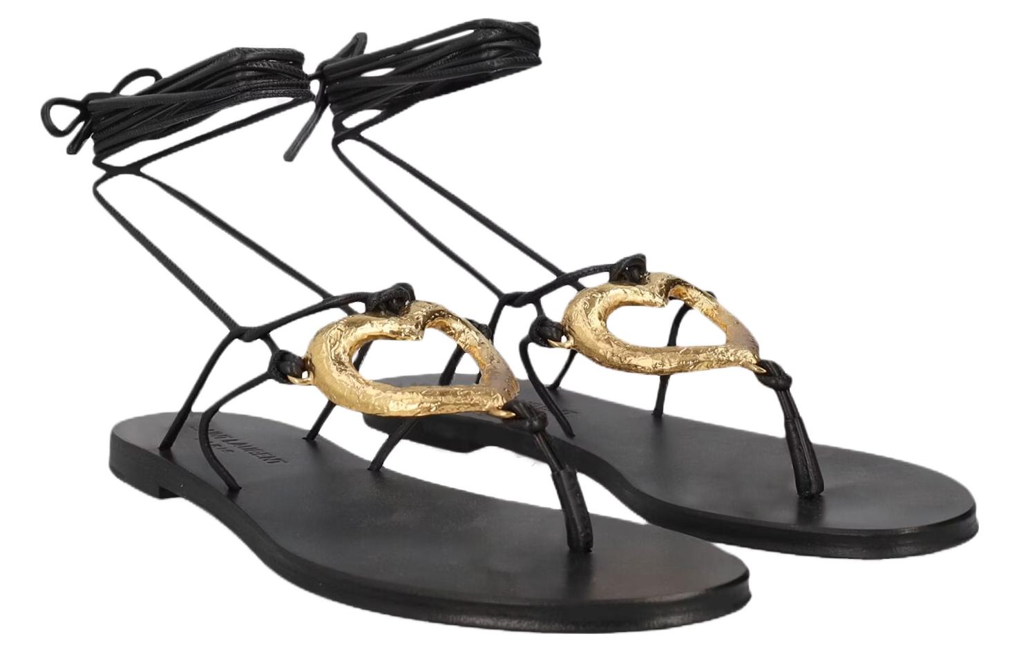 (W) Saint Laurent Love 'Gold Heart Black' 圖 3