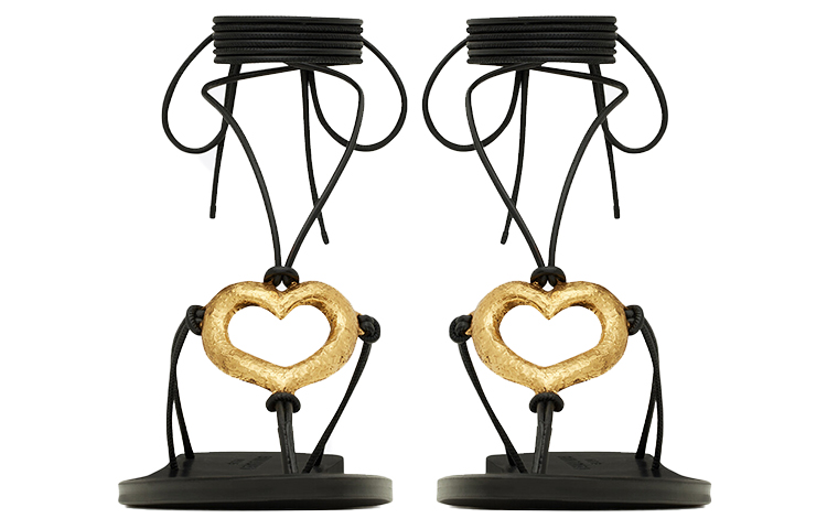 (W) Saint Laurent Love 'Gold Heart Black' 圖 4