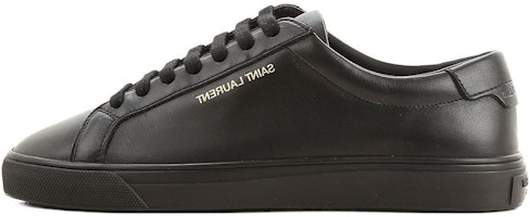 (Women) Saint Laurent Low-Top Leather Sneaker 'Black' 5882500M5001000 (Women) Saint Laurent Low-Top Leather Sneaker 'Black' 5882500M5001000