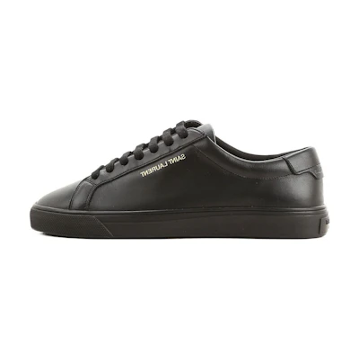 (W) Saint Laurent Low-Top Leather Sneaker 'Black'