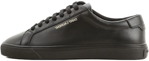 (Women) Saint Laurent Low-Top Leather Sneaker 'Black' 5882500M5001000 (Women) Saint Laurent Low-Top Leather Sneaker 'Black' 5882500M5001000