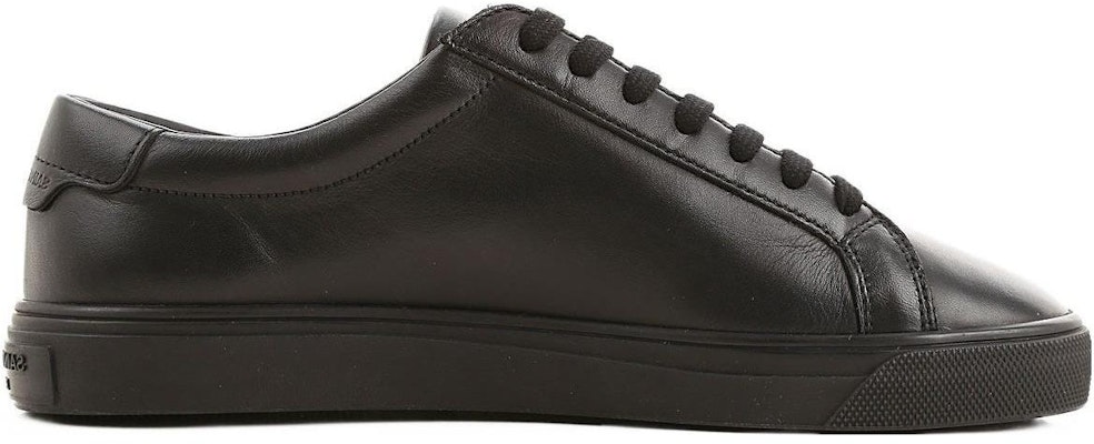 SAINT LAURENT聖羅蘭 皮革 圓頭繫帶 低筒 板鞋 女款 黑色 Order SAINT LAURENT聖羅蘭 皮革 圓頭繫帶 低筒 板鞋 女款 黑色