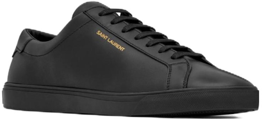 (W) Sneaker Rendah Saint Laurent 'Kulit Hitam' 6068310M5001000 Order (W) Sneaker Rendah Saint Laurent 'Kulit Hitam' 6068310M5001000