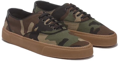 SAINT LAURENT聖羅蘭 圓頭平底舒適 低筒 板鞋 女款 迷彩 Order SAINT LAURENT聖羅蘭 圓頭平底舒適 低筒 板鞋 女款 迷彩