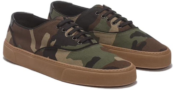 (W) Saint Laurent Low Top 'Camo' Sepatu Pria Camo Rendah 6035141IR103166 Order (W) Saint Laurent Low Top 'Camo' Sepatu Pria Camo Rendah 6035141IR103166