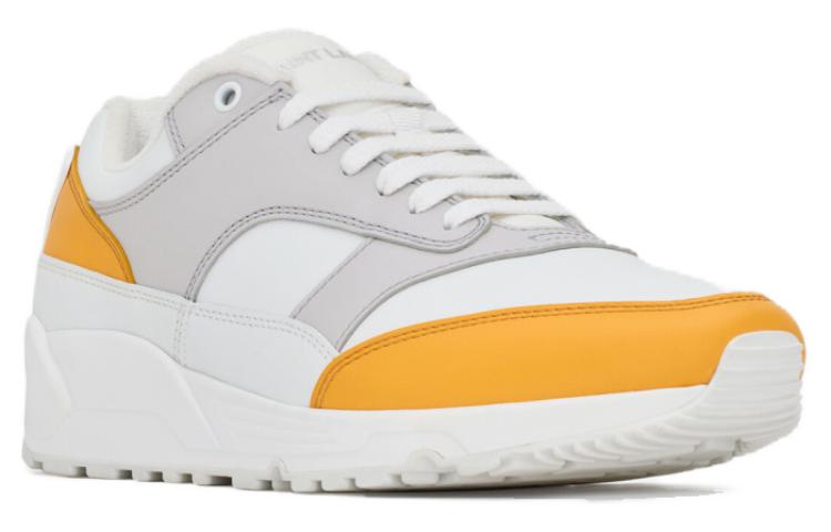 Lookbook SAINT LAURENT 聖羅蘭 牛皮 簡約舒適 低筒 生活休閒鞋 女款 灰色